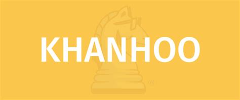 Khanhoo .